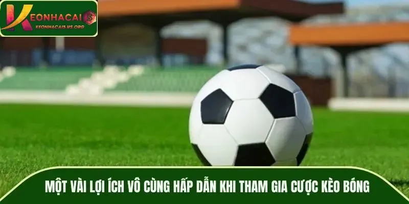 Một vài lợi ích vô cùng hấp dẫn khi tham gia cược kèo bóng