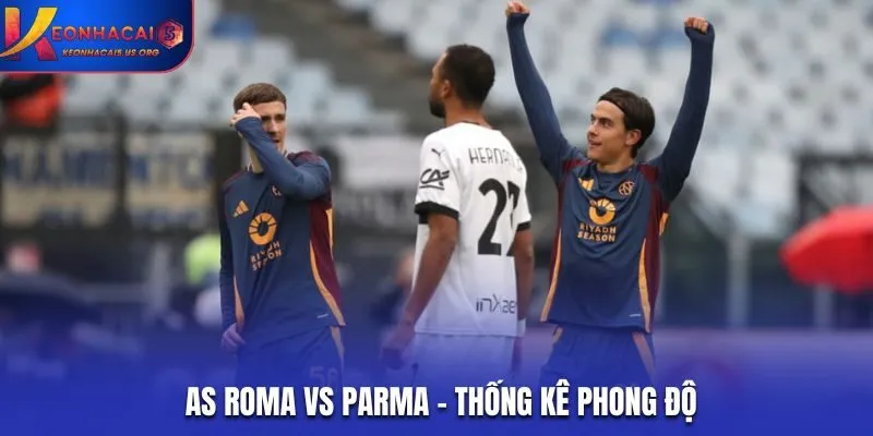 Soi kèo AS Roma vs Parma - phân tích phong độ gần nhất