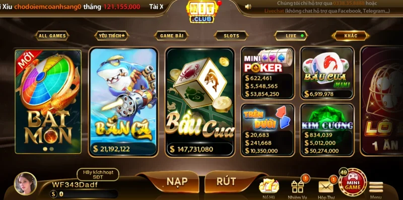 Hitclub giả mạo lừa đảo bằng thủ thuật tinh vi