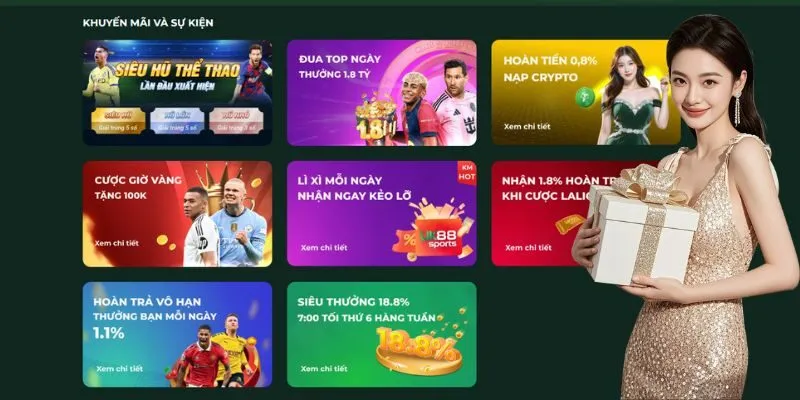 Khám phá top 8 chương trình tri ân hấp dẫn chỉ có tại nhà cái