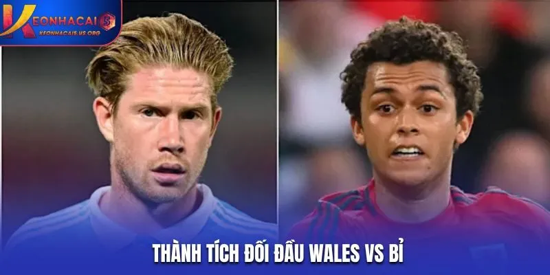 Soi kèo Wales vs Bỉ - thống kê kết quả những lần gặp nhau